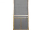 Screen Tight Natural T Bar Screen Door Common 36 In X 80 In throughout measurements 900 X 900