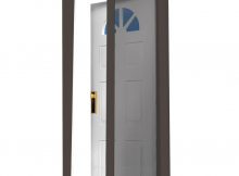 Seasonguard 40 In X 975 In Brown Retractable Screen Door K 397532 pertaining to proportions 1000 X 1000