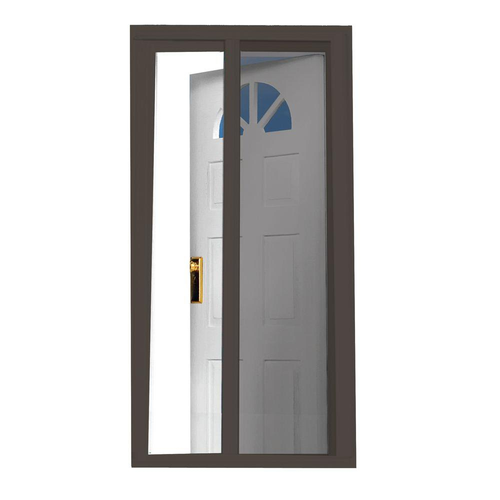 Seasonguard 40 In X 975 In Brown Retractable Screen Door K 397532 pertaining to proportions 1000 X 1000