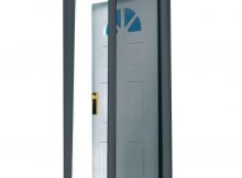 Seasonguard 40 In X 975 In Charcoal Retractable Screen Door K regarding dimensions 1000 X 1000