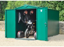 Secure Motorcycle Storage Shed 10ft 11 X 5ft Motorbike Shed Asgard regarding measurements 1300 X 970