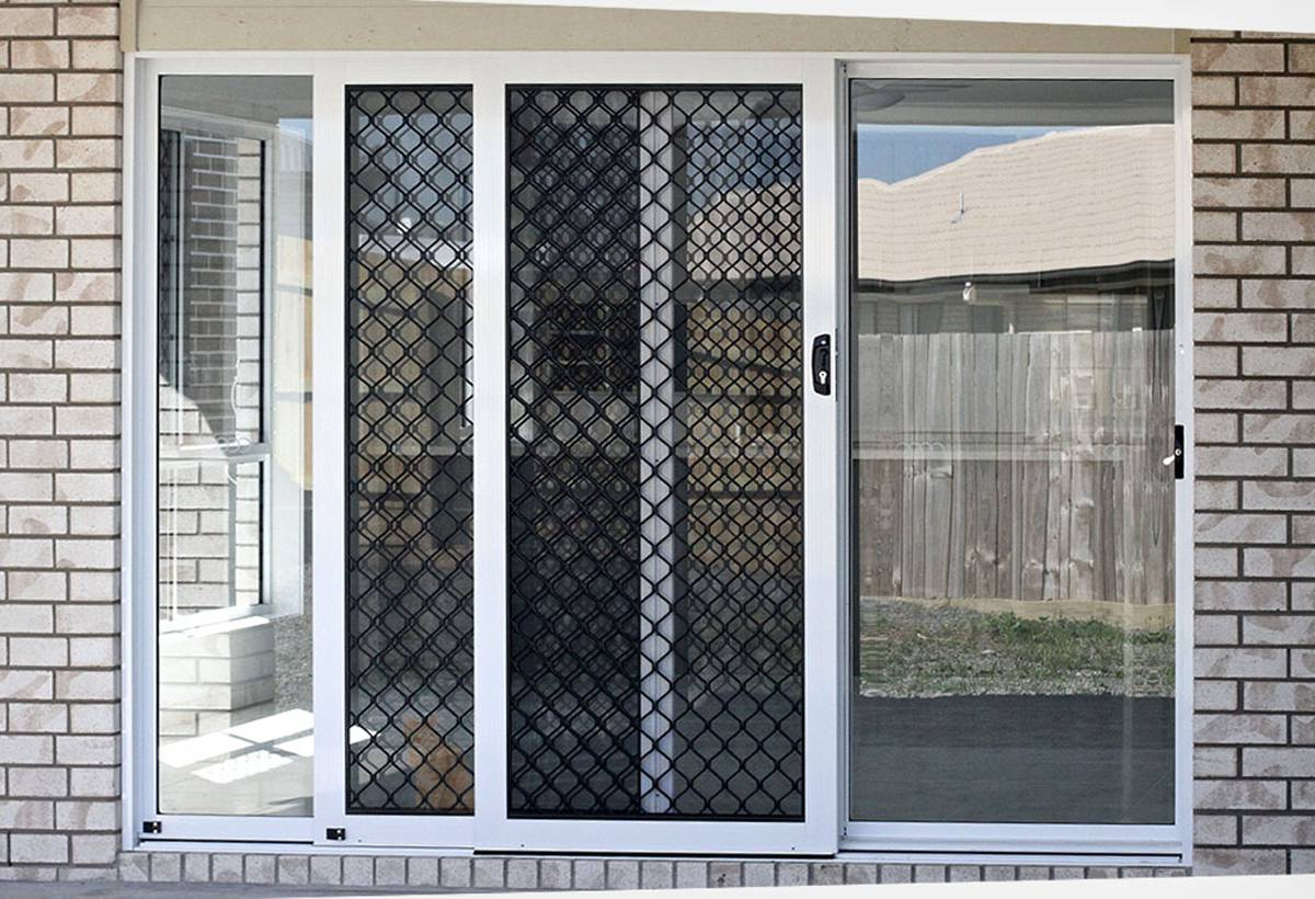 Security Safety Doors And Windows Stainless Steel Mesh Screens With in proportions 1200 X 820