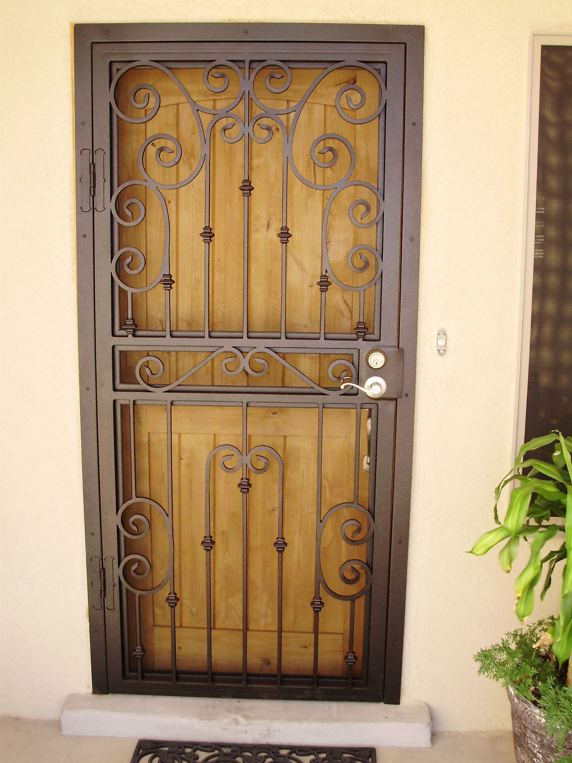 Security Screen Doors In Las Cruces Nm For The Nest Doors with regard to size 1920 X 2560