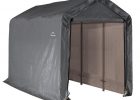 Shelterlogic Shed In A Box 6 Ft X 12 Ft X 8 Ft Grey Peak Style throughout size 1000 X 1000