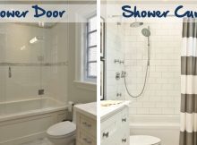 Shower Door Or Curtain Home Check Plus with measurements 1341 X 723