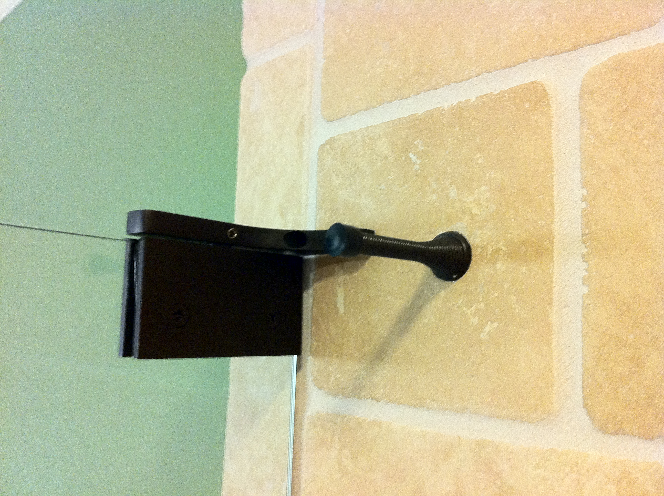 Shower Door Stopper Around The Farmhouse Table throughout dimensions 2592 X 1936