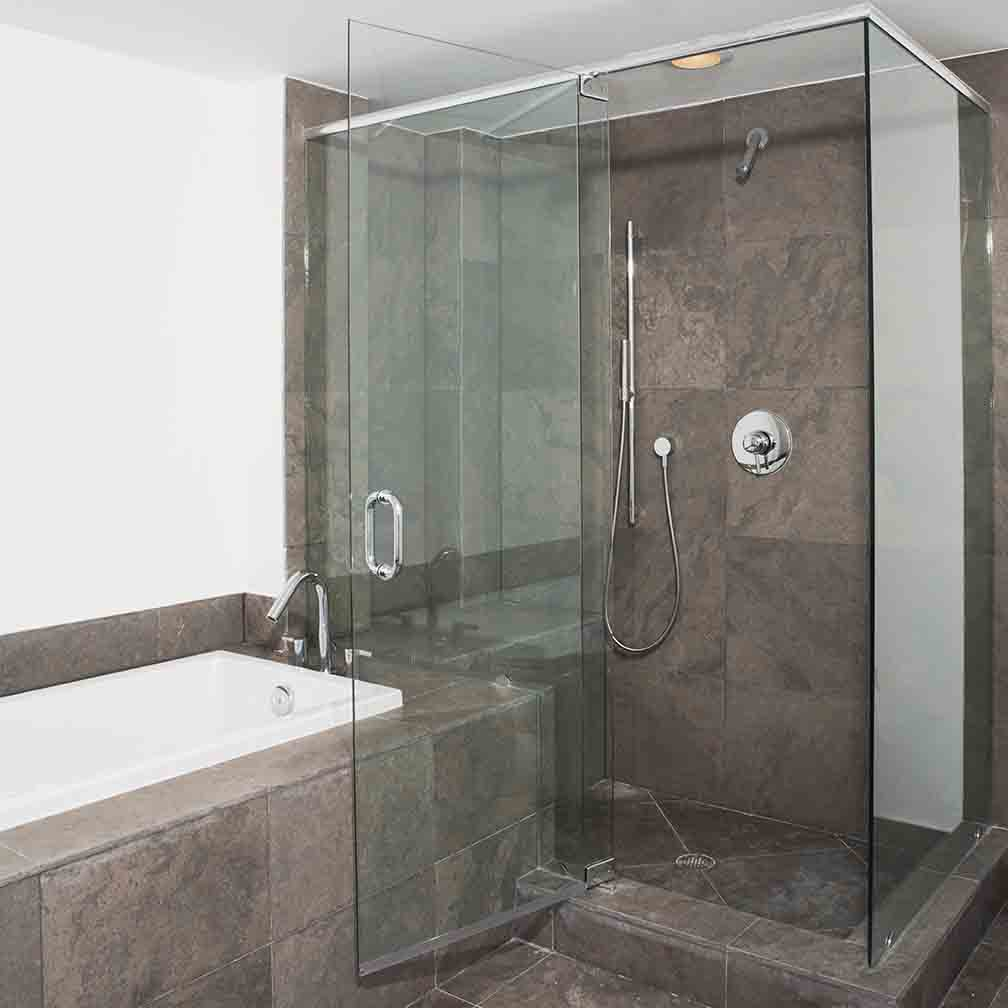 Shower Door Styles That Suit You Palmetto Glass Mirror Inc with measurements 1008 X 1008