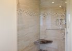 Shower Ideas Large Custom Tile Shower With Large Tile Walls With throughout proportions 3264 X 4928