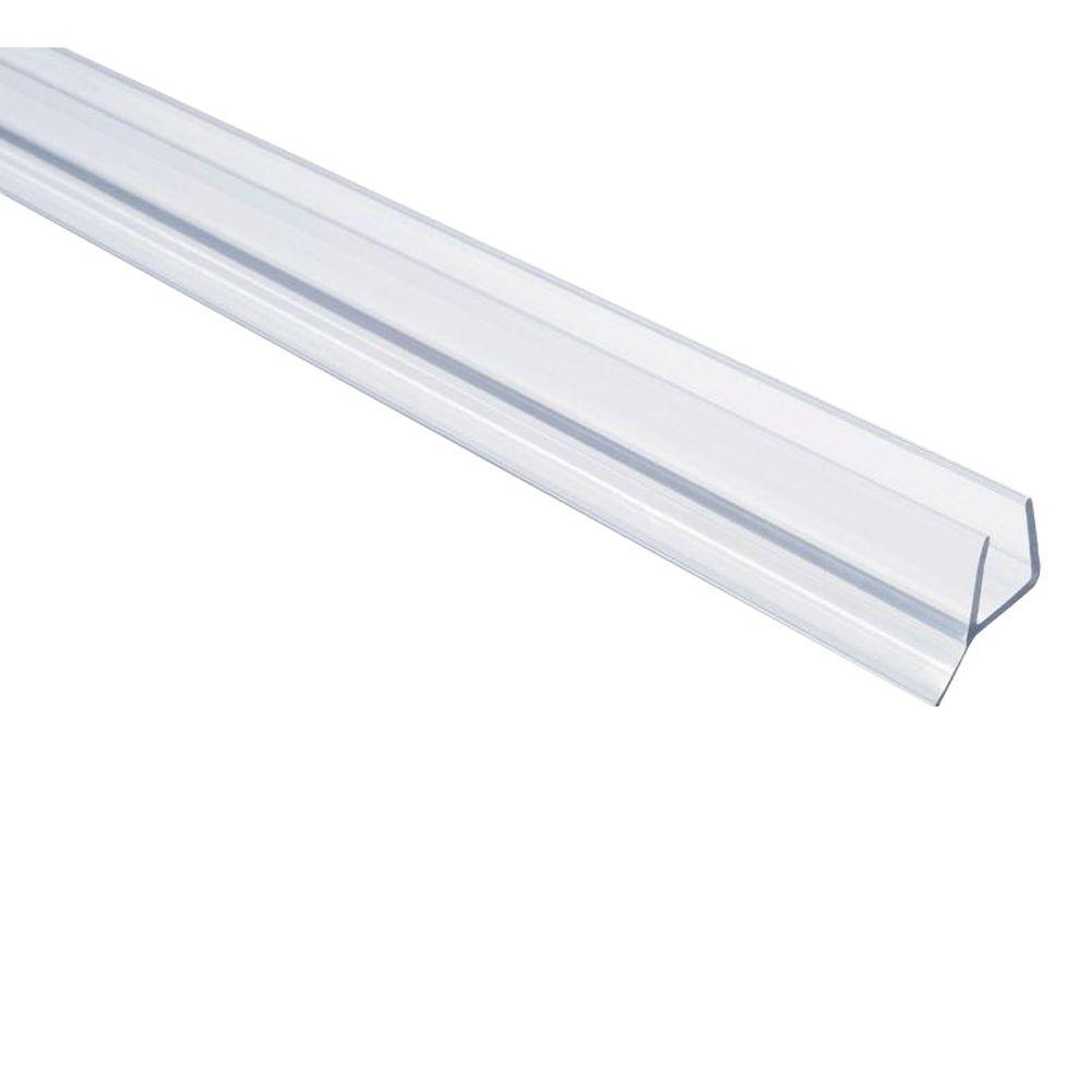 Showerdoordirect 98 In L Frameless Shower Door Seal For 38 Glass with measurements 1000 X 1000