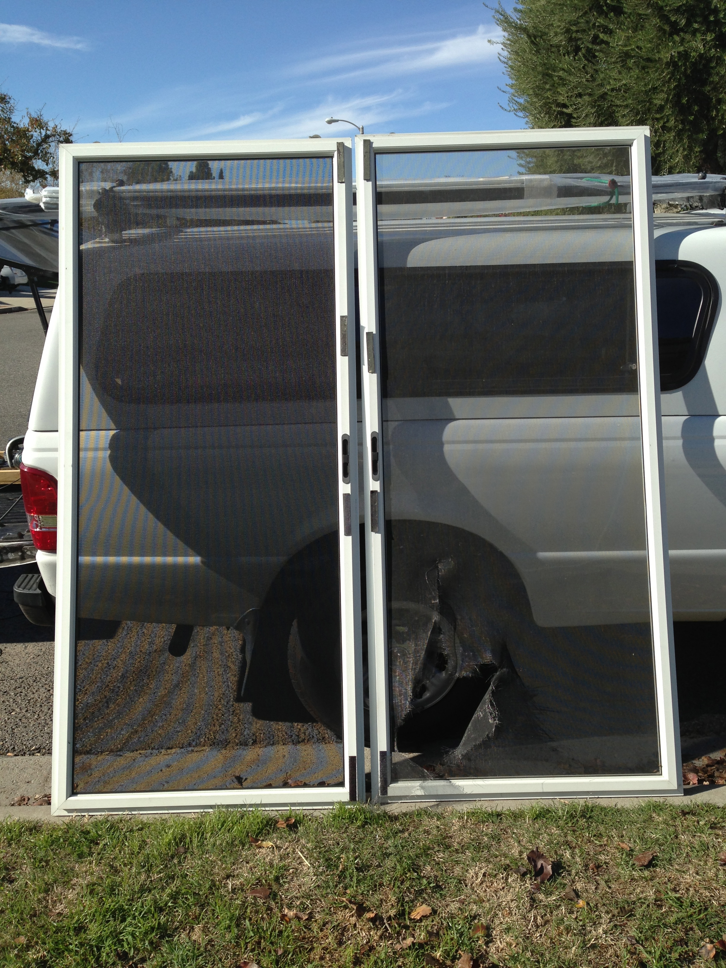 Simi Valley Screen Doors Rescreened With New Heavy Duty Phifer Pet intended for dimensions 2448 X 3264