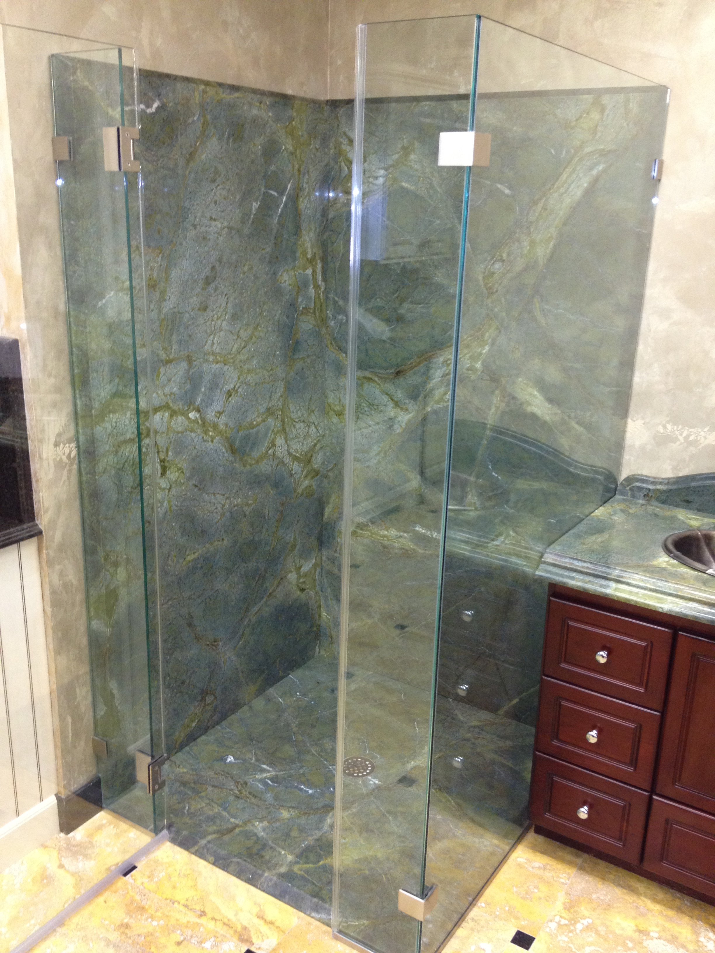 Slab Shower Walls New Jerseys Leading Stone Fabricator And Stone with regard to proportions 2448 X 3264