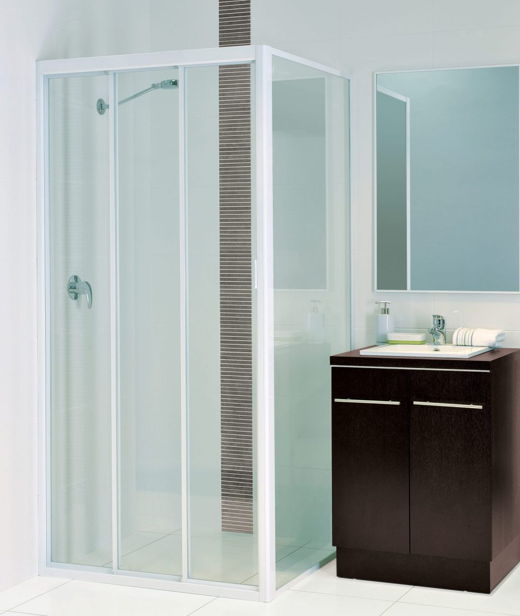Slider Series Pivotech 3 Panel Sliding Glass Shower Doors Door 2d with size 1048 X 1242