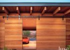 Sliding Barn Style Cedar Door For An Arizona Garage Doors within proportions 2200 X 1752