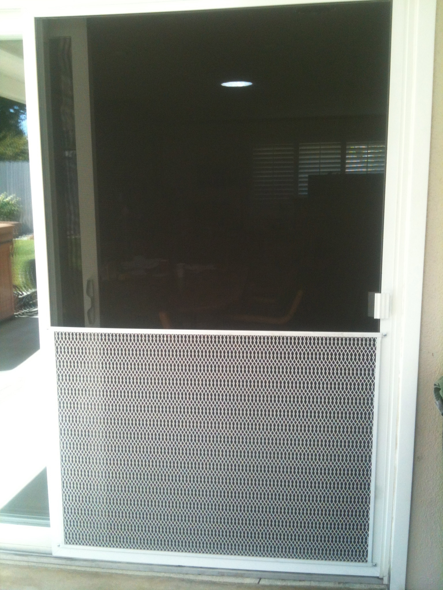 Sliding Door Screen Cover Exterior Doors And Screen Doors inside sizing 1536 X 2048