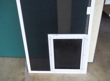 Sliding Screen Door With Dog Door Best Screen Door With Dog Door inside proportions 1024 X 768