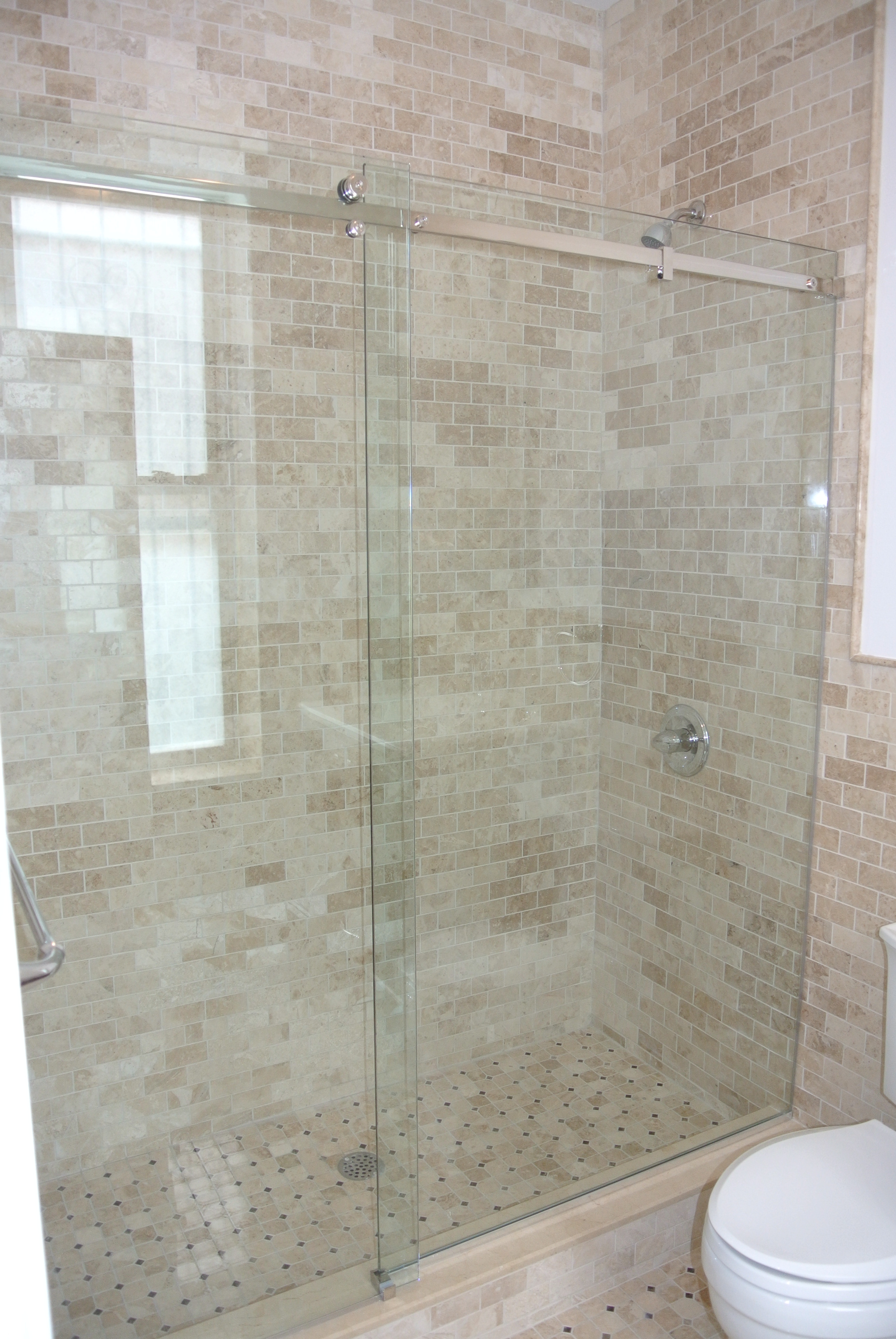 Sliding Shower Door Vs Hinged Shower Door regarding sizing 2592 X 3872