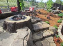Small Outdoor Fire Pit Fireplace Design Ideas with dimensions 1024 X 768