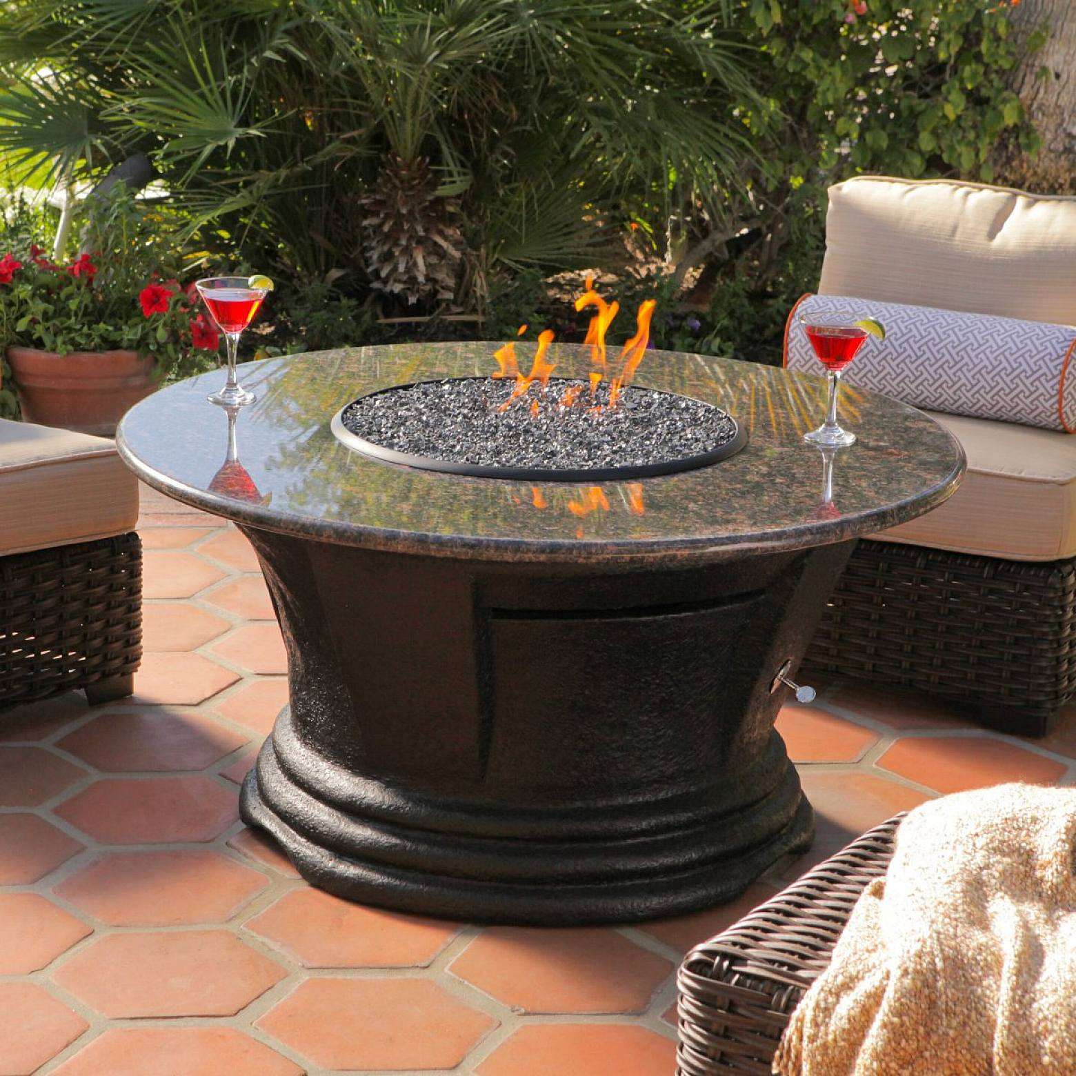 Small Outdoor Propane Fire Pit Fireplace Design Ideas with size 1560 X 1560