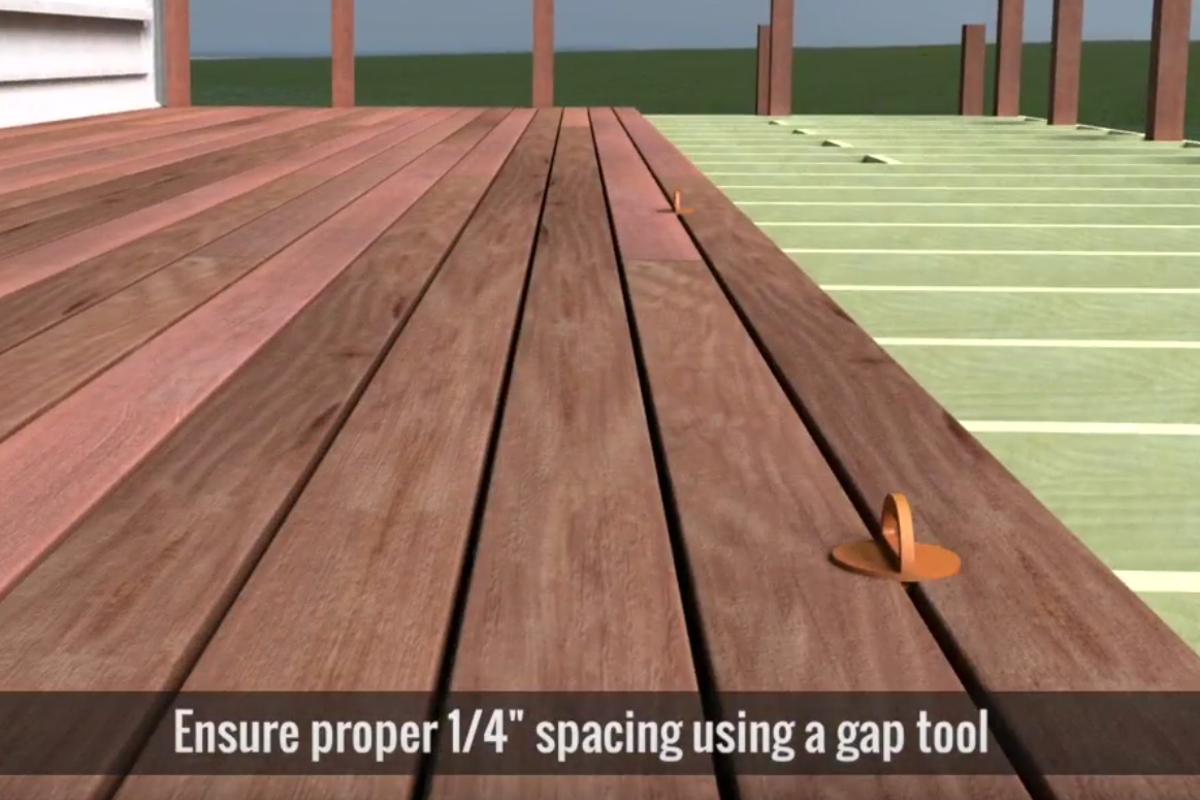 Spacing Between 2x6 Deck Boards Decks Ideas with regard to size 1200 X 800