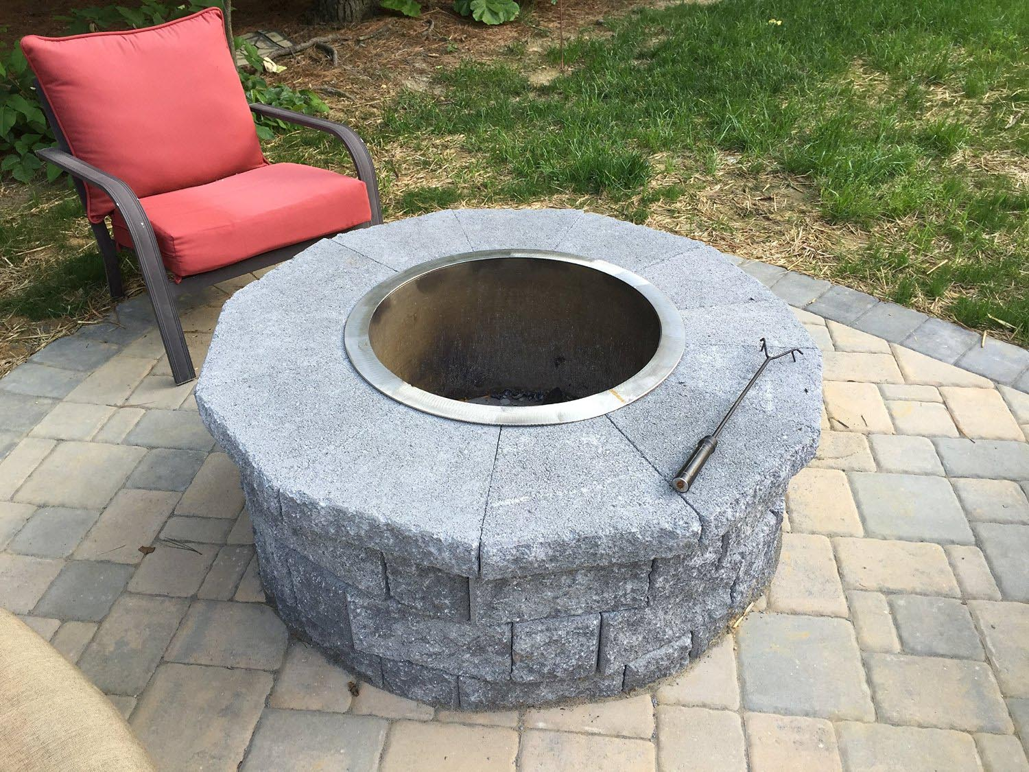 Stainless Steel Fire Pit Liner Fire Pit Design Ideas throughout measurements 1500 X 1125