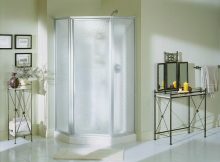 Sterling Economy 38 In X 38 In X 72 In Corner Shower Kit With intended for proportions 1000 X 1000