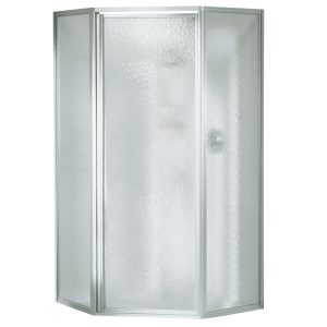 Sterling Economy Silver Shower Wall Surround One Piece Common 38 throughout proportions 900 X 900