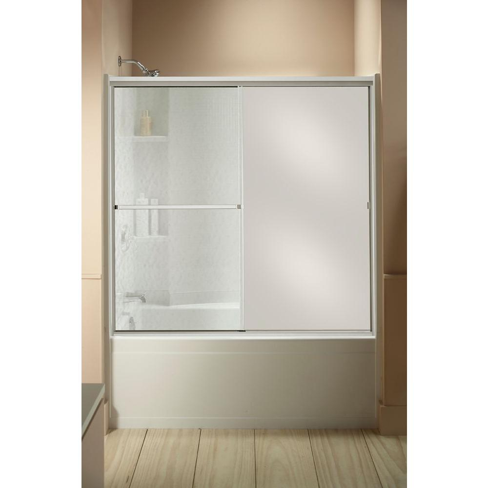 Sterling Standard 59 In X 56 716 In Framed Sliding Tub And Shower for proportions 1000 X 1000