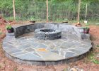 Stone Veneer Fire Pit Patio 11 Steps With Pictures throughout proportions 1024 X 768