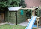 Storage And Climbing Den Playhouse Combo Playhouses The for proportions 4608 X 3456
