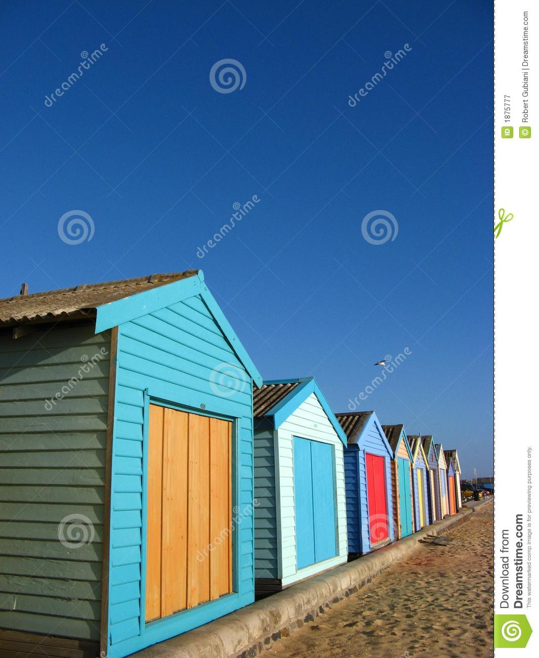 Storage Sheds On The Beach Stock Image Image Of Wooden 1875777 inside size 1065 X 1300
