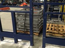 Structural 2 Deep Push Back Overhead Door Racking pertaining to proportions 1140 X 733