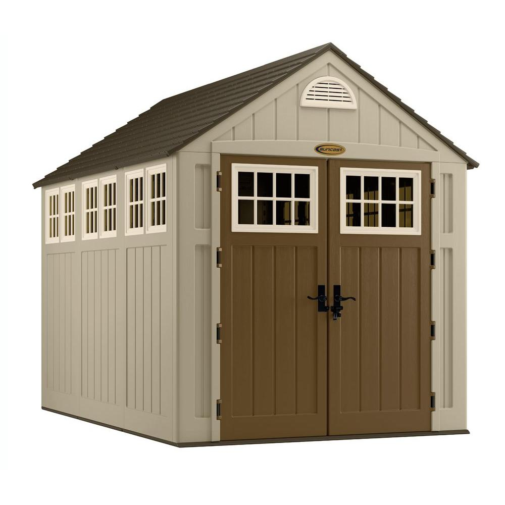 Suncast Alpine 7x10 Storage Shed Bms8000 Free Shipping with regard to measurements 1000 X 1000