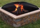 Sunnydaze Fire Pit Spark Screen Cover Outdoor Heavy Duty Square within dimensions 1000 X 1000