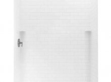 Swan 36 In X 62 In X 72 In 3 Piece Solid Surface Subway Tile Easy intended for size 1000 X 1000