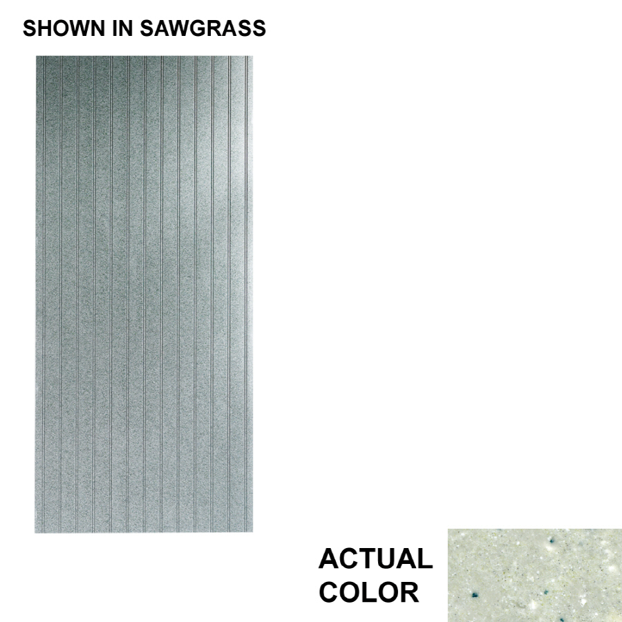 Swanstone 36 X 96 Seafoam Decorative Beadboard Shower Wall with regard to sizing 900 X 900