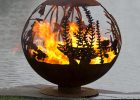 The Fire Pit Gallery 7010012 37f Red Lake Fish Custom Steel Fire Pit with regard to proportions 1400 X 1400