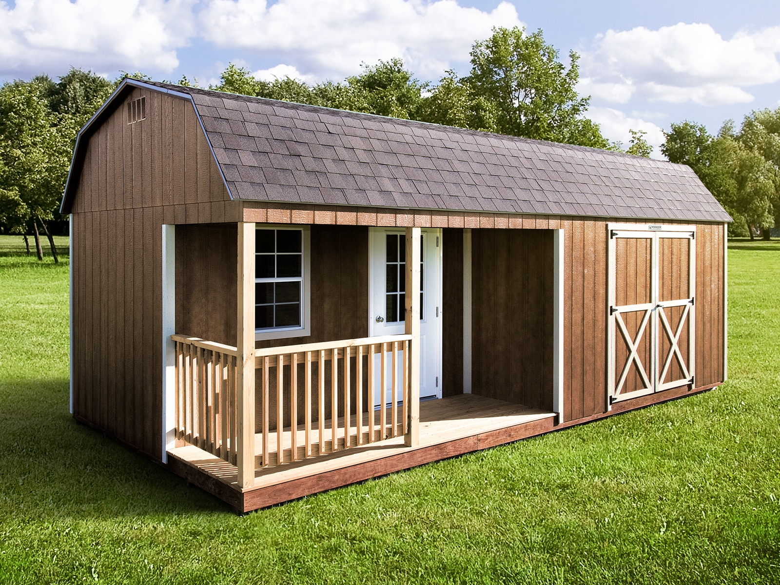 The Haven Prefab Cabin Sheds Woodtex throughout sizing 1600 X 1200