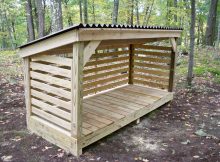 The Oscawana Single Wood Storage Firewood Storage Firewood Shed intended for size 3648 X 2736