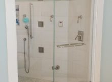 This Steam Shower Has A Flip Transom Above The Door The Panel Is with sizing 2322 X 4128