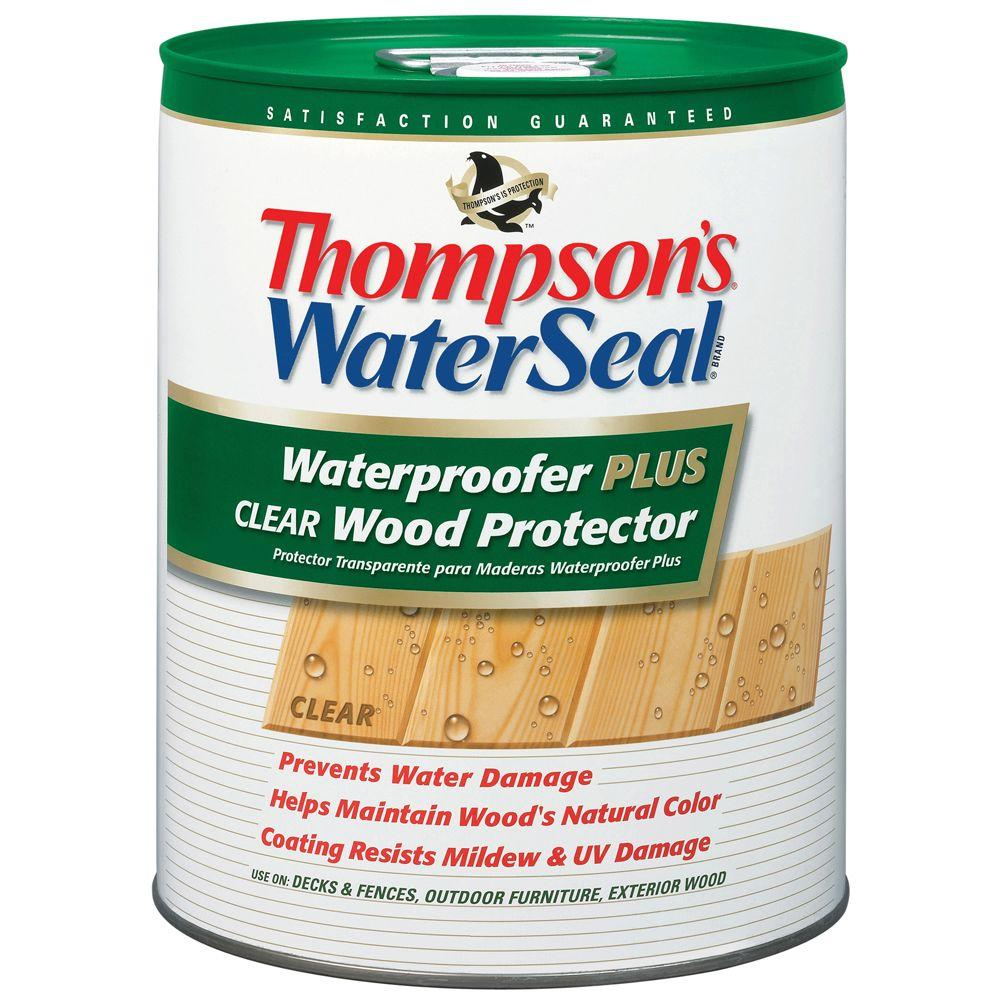 Thompsons Waterseal 5 Gal Waterproofer Plus Clear Wood Protector pertaining to measurements 1000 X 1000