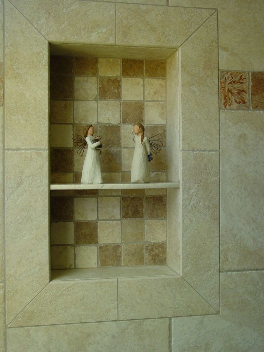 Tile Shower Shampoo Niche Soap Dish And Shampoo Recess Tile throughout dimensions 1000 X 1333