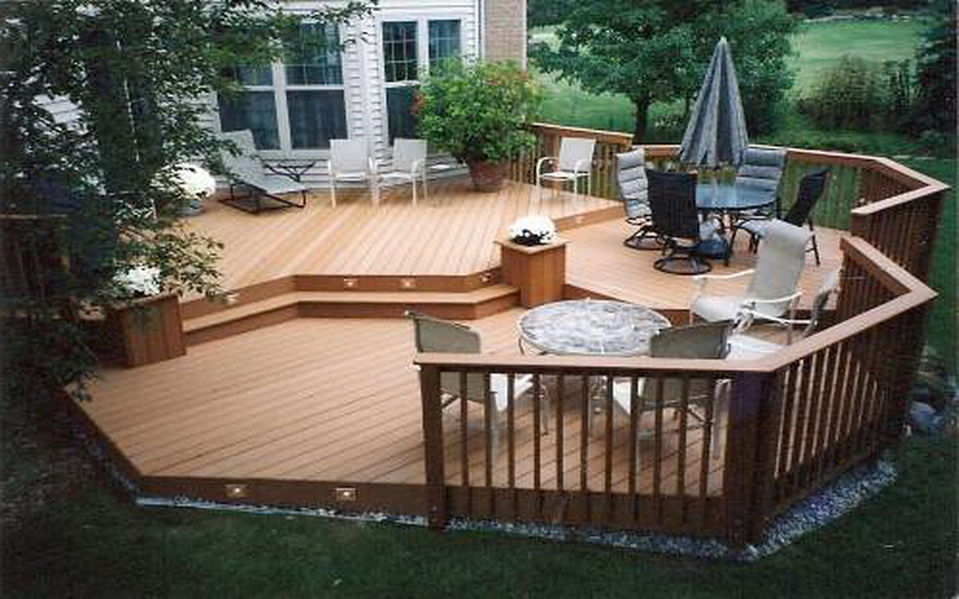 Top 25 Small Wooden Deck Remodel Ideas With Photos Open Spaces pertaining to size 1920 X 1200