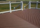 Trex Composite Decking Vinyl Rail System Black Aluminum Balusters within sizing 3264 X 2448