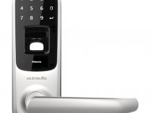 Ultraloq Ul3 Satin Nickel Fingerprint And Touchscreen Smart Lock Ul3 inside size 1000 X 1000