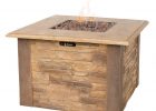 Uniflame Faux 36 In X 36 In Stacked Stone Propane Gas Fire Pit within measurements 1000 X 1000