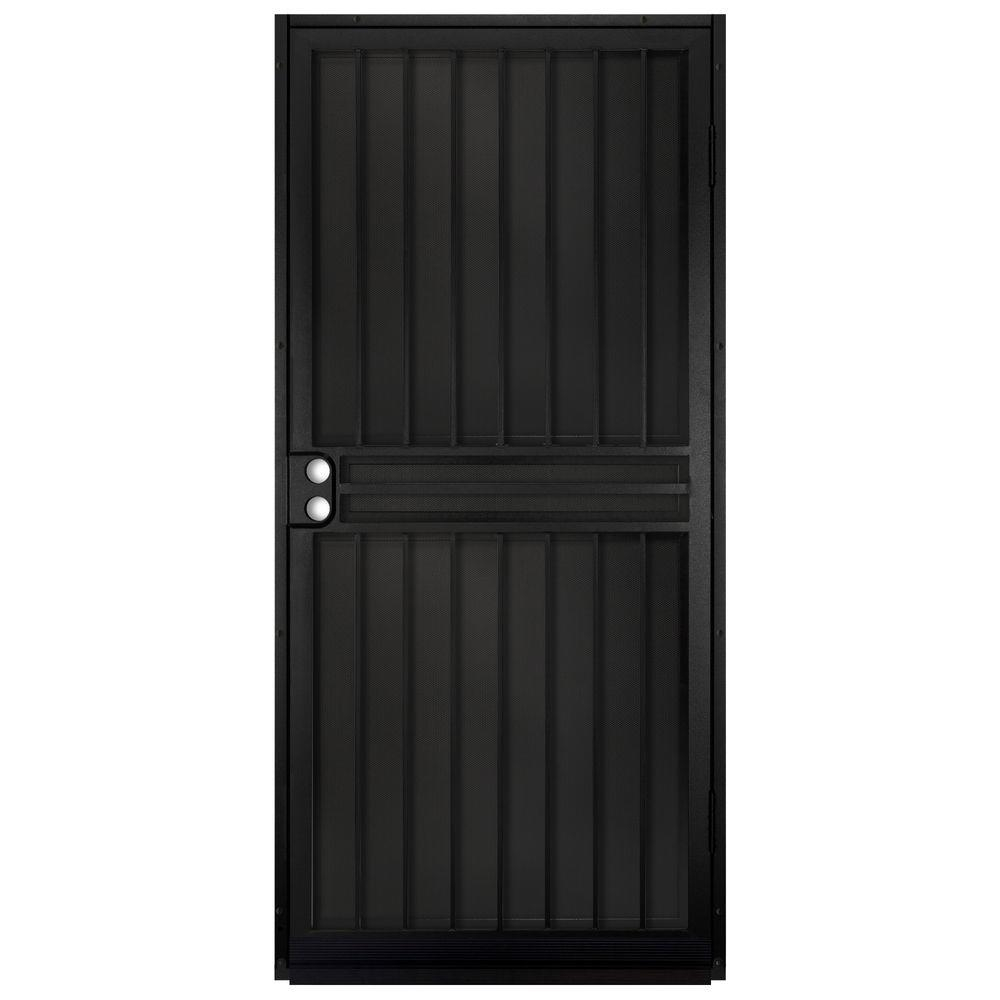 Unique Home Designs 36 In X 80 In Guardian Black Surface Mount for sizing 1000 X 1000