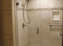 Updated Shower And Vanity Room Onyx Shower Base Tile From World Of pertaining to size 2056 X 3088