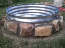 Using Of Galvanized Ring For Fire Pit Safety Garden Ideas Diy pertaining to proportions 1024 X 768