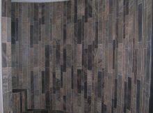 Vertical Strips Of Porcelain Tile Work Really Well On Curved Walls inside proportions 1944 X 2592