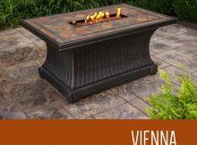 Vienna 32 X 52 Inch Rectangular Slate Top Gas Fire Pit Table in size 1600 X 1600